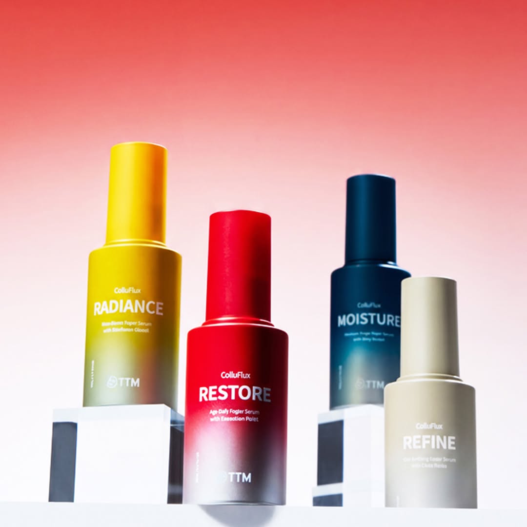 CelluFlux 超級精華系列 — RADIANCE／RESTORE／MOISTURE／REFINE
